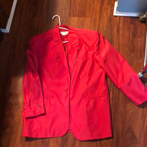 silk house coat - Picture 1 of 8
